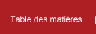Table des matières